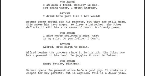 Batman Movie Script Written By AI After Watching 1000 Hours Footage | Script writing, Movie ...