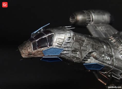 Firefly Serenity Ship Model: How to Paint 3D Prints