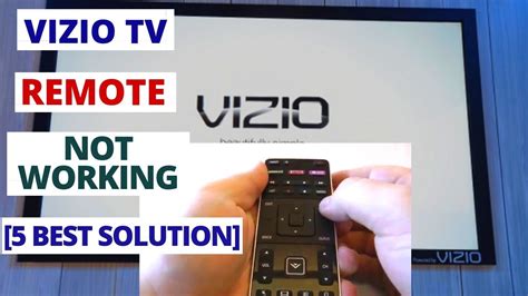 Vizio Remote Not Pairing With Tv at Denise Carr blog