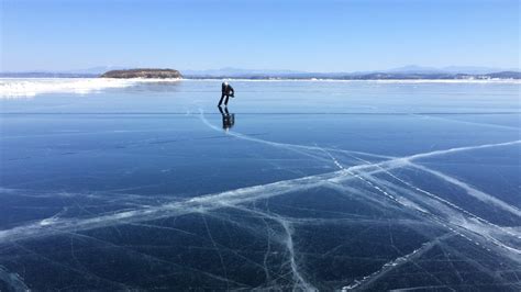 For these people, a frozen Lake Champlain means one giant ice rink