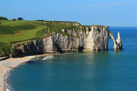 Sea Cliffs of Étretat, France - Unique Places around the World - WorldAtlas.com