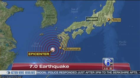 7.0 earthquake strikes southwest of Japan, tsunami advisory issued, USGS says - ABC7 Chicago