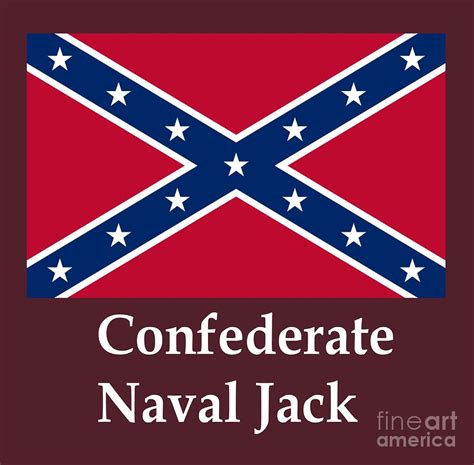 Confederate Naval Jack Digital Art by Frederick Holiday - Fine Art America