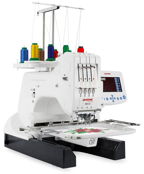 Janome MB 4S Four Needle Embroidery Machine With Accessories | Best Seller Sewing Machine Store