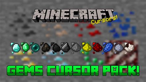 Minecraft Gems Cursor Pack by dakotaatokad on DeviantArt