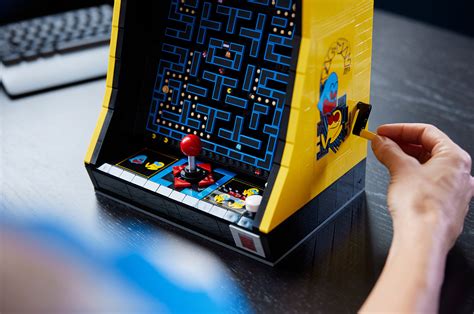 The detailed LEGO Pac-Man Arcade Set is testament to the enduring impact of gameplay nostalgia ...