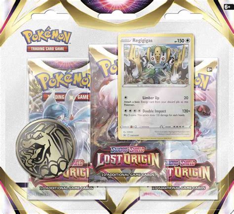 Pokemon Sword & Shield Lost Origin 3-Pack Blister 24ct Case Price ...