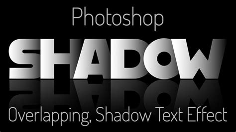 Photoshop: Create a Powerful, Dramatic, Deep, Overlapping Text Effect ...