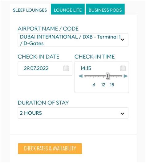 Sleep Pods at Dubai Airport - Cost & Booking