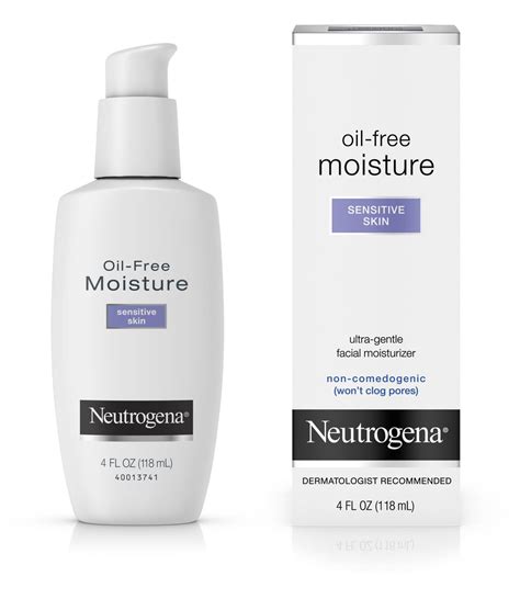 Neutrogena Oil-Free Face Moisturizer For Sensitive Skin ingredients ...