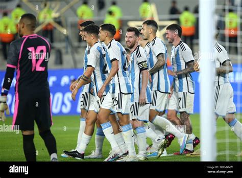 Lionel Messi World Champion and his family Stock Photo - Alamy