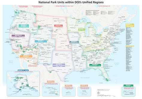 Map Of Us National Parks And Monuments - Carolina Map