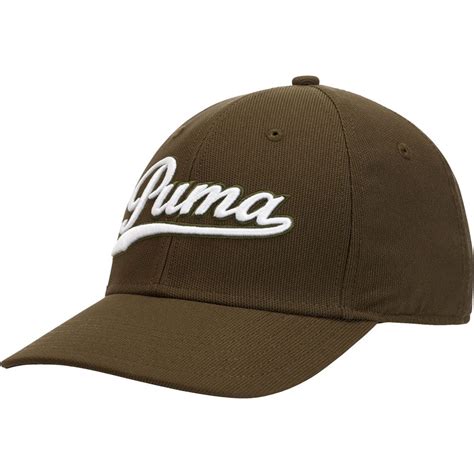 PUMA Script Fitted Golf Hat