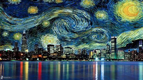 Starry Night Van Gogh Painting