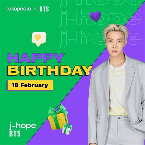 HAPPY JHOPE DAY #2022 #BTS #Hobi #Jhope #Birthday in 2022 | Happy ...