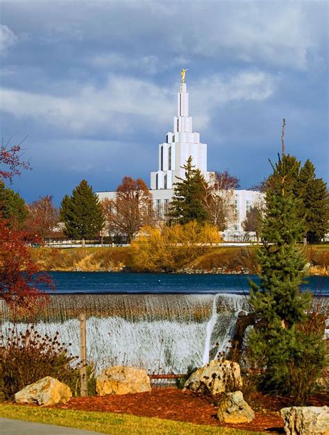 Idaho Falls Temple - Idaho - Wikipedia | Lds temple pictures, Idaho ...