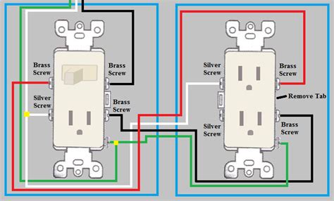 electrical - How do I wire a duplex outlet from a switch/outlet combo ...