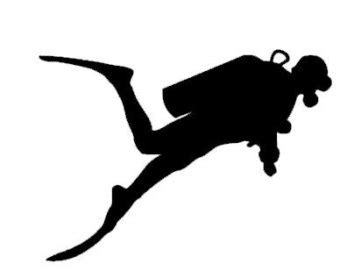 Black Scuba Diver Clipart - ClipArt Best