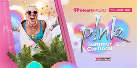 Pink Summer Carnival 2023 Tour Giveaway: Win A Trip & More! | SweepstakesBible