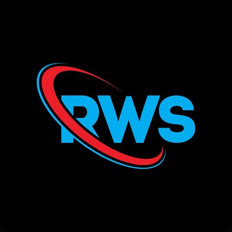 RWS logo. RWS letter. RWS letter logo design. Initials RWS logo linked with circle and uppercase ...