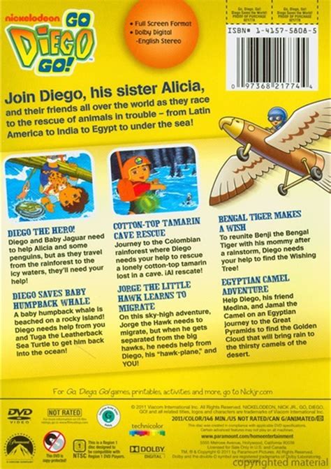 Go Diego Go!: Diego Saves The World (DVD 2011) | DVD Empire