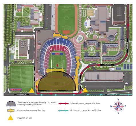 Construction Notice: January 3, 2023 SMU’s Garry Weber End Zone ...