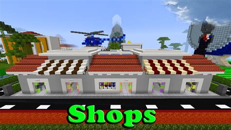 Minecraft Shops - YouTube