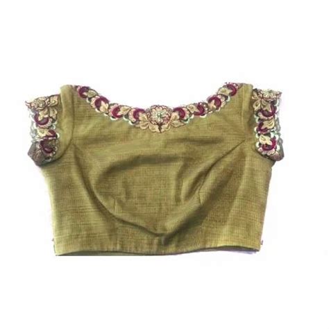 Embroidered Boat Neck Blouse at Rs 800/piece in Rangareddy | ID: 9571779973