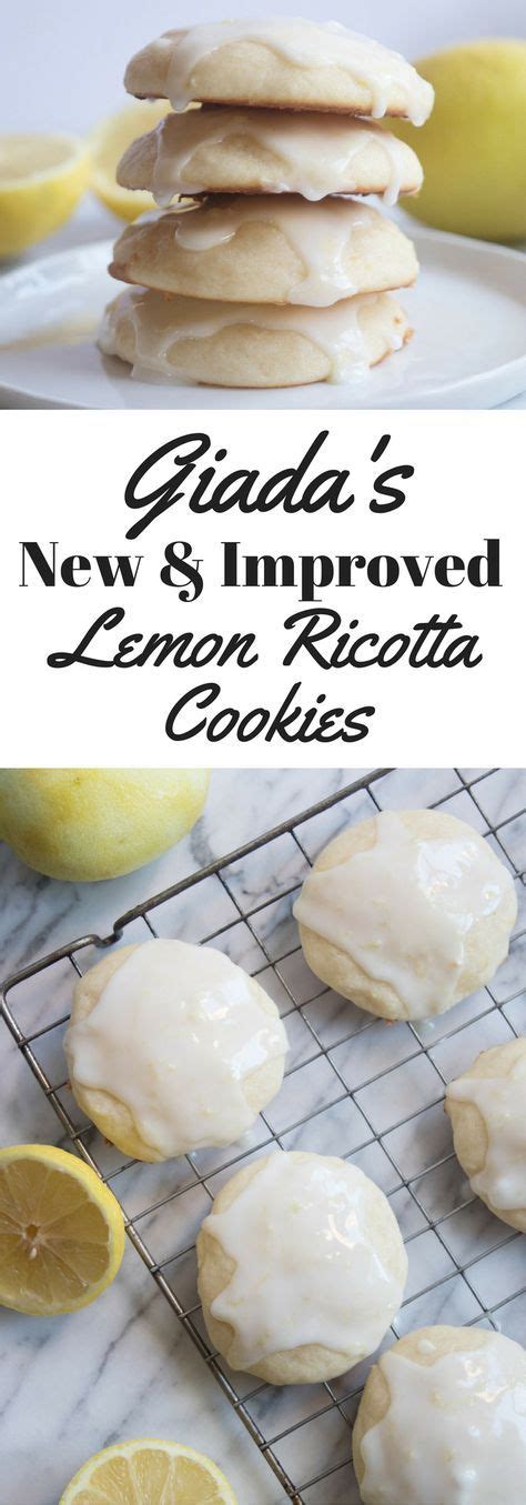 Giada De Laurentiis' famous, best-ever lemon ricotta cookies somehow got even better! - Giadzy ...