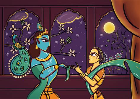 Krishna Draupadi - Beautiful Bond on Behance