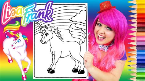 Lisa Frank Coloring Pages Unicorn Cute unicorn coloring pages sheet to print for kids free