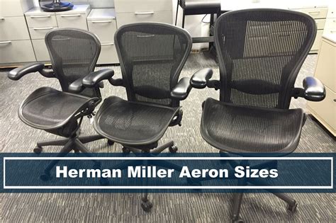 Herman Miller Aeron Chair Sizes: What's differences?