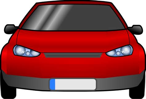 Car Front clip art (113557) Free SVG Download / 4 Vector