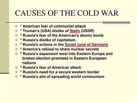 PPT - THE COLD WAR, 1945-1990 PowerPoint Presentation, free download - ID:6569156