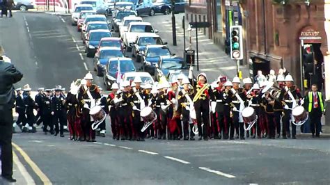 Royal Marines Band Plymouth Collingwood 2010 Festival Parade - YouTube