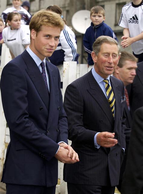 Prince William smiled alongside his father, Prince Charles, in | Treat ...