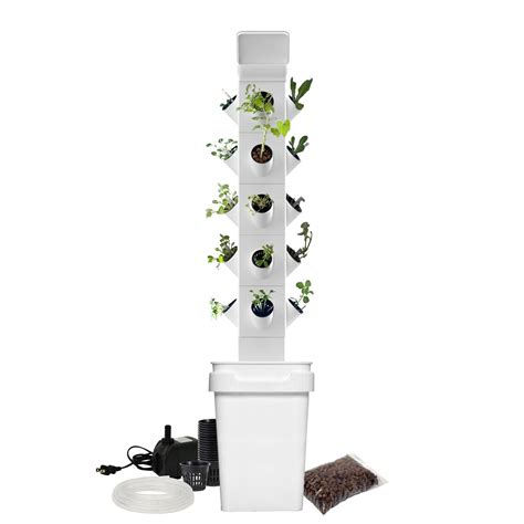 Vertical Hydroponic Garden Tower System Indoor Outdoor Home | Etsy