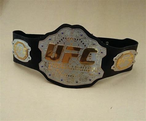 UFC Championship Belt Ultimate Fighting Belts Adult Size Real Leather ...