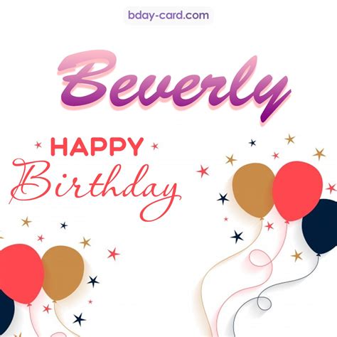 Birthday images for Beverly 💐 — Free happy bday pictures and photos | BDay-card.com