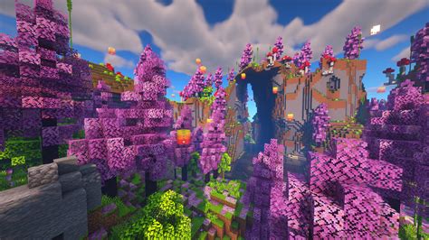 Sakura Biome Screenshots - Mods - Minecraft