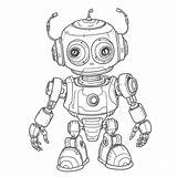 Cute Robot Coloring Pages For Kids To Print Cool Robot 41% OFF sketch template