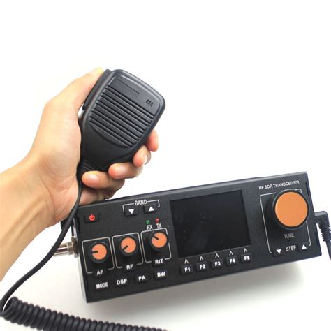 Recent RS-978 HF Transceiver SSB SDR Radio 1.8-30MHz 10Watt with 3800mAh Battery - Two Way Radio