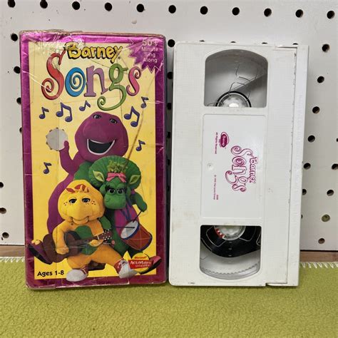 Barney - Barney Songs (VHS, 1995) 45986020086 | eBay