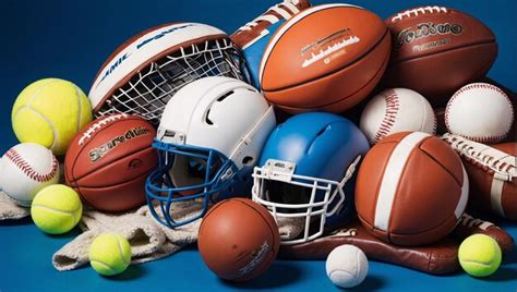 Premium Photo | Various Sports Equipment