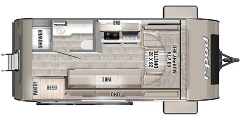 2023 Forest River R-Pod Specs & Floorplans