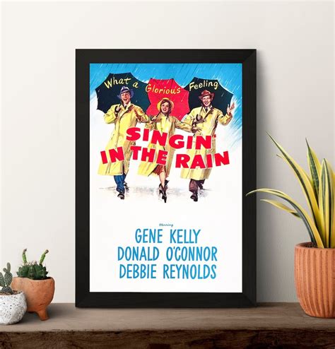 Singin' in the Rain Movie Poster High Quality Print Photo Wall Art ...