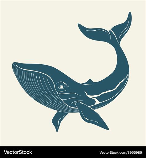 Blue Whale Silhouette