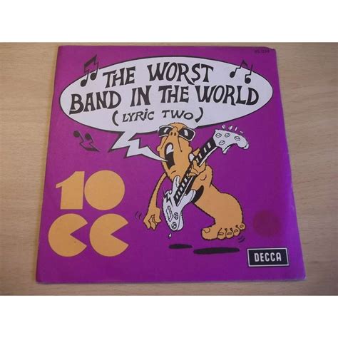 10CC the worst band in the world (7 inch french), 7INCH (SP) for sale on CDandLP.com