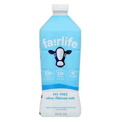 Fairlife Fat Free Milk - Shop Milk at H-E-B