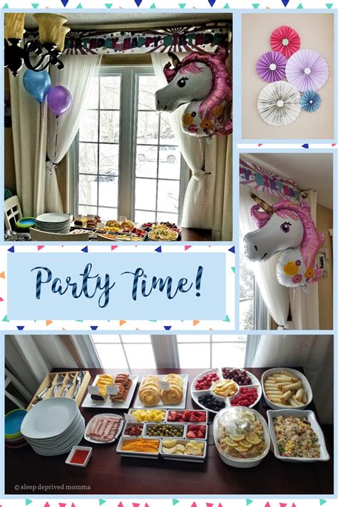 Unicorn Birthday Party · Sleep Deprived Momma